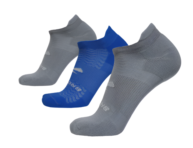 Brooks Run-In No Show Sock 3-Pack