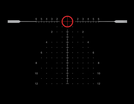 EOTECH Vudu LE-5 MRAD Reticle 1X10X28 FFP Rifle Scope