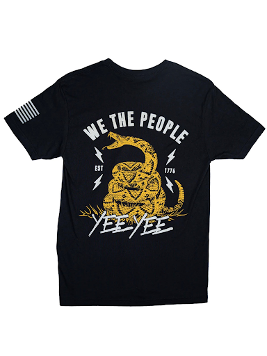 Yee Yee Men's Black 1776 T-Shirt