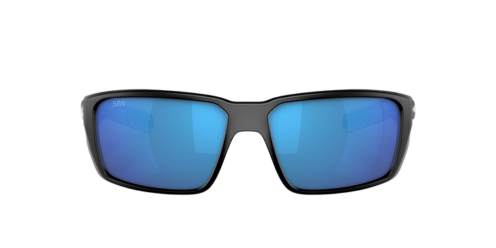 Costa Del Mar Fantail Pro 06S9079 907901 Matte Black Frame l Blue Mirror 580G Lens