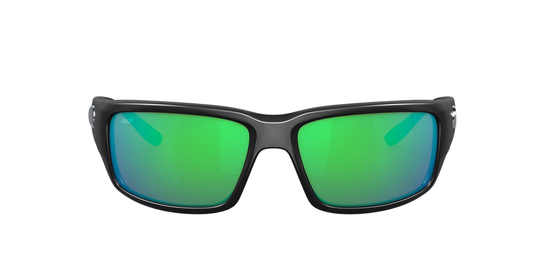 Costa Del Mar Fantail TF 11 OGMP Matte Black Frame | Green Mirror 580P Lens