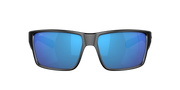 Costa Del Mar Reefton Pro 6S9080 908001 63-15 Matte Black Frame | Blue Mirror 580G Lens