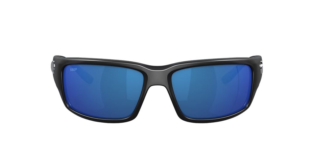 Costa Del Mar Fantail TF 11 OBMP Matte Black Frame | Blue Mirror 580P Lens