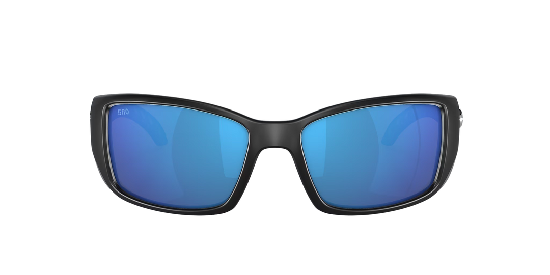 Costa Del Mar Blackfin Matte Black Frame | Blue Mirror 580G Lens