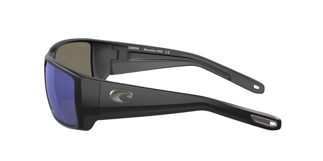 Costa Del Mar Blackfin Pro 06S9078 11 Matte Black Frame l Blue Mirror 580G Lens