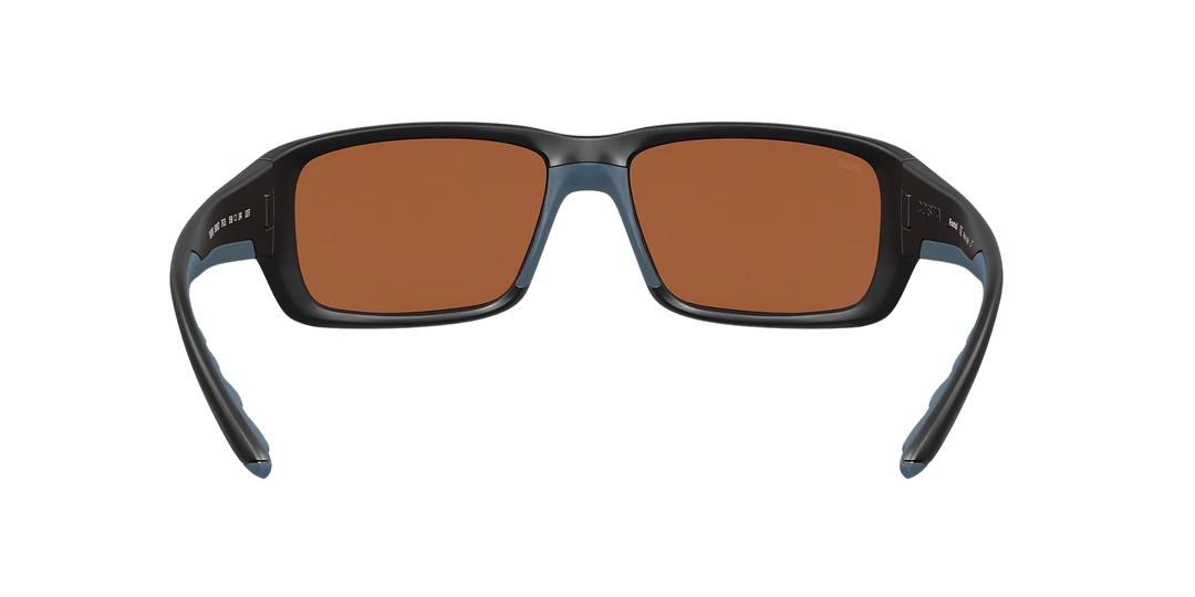 Costa Del Mar Fantail TF 11 OGMP Matte Black Frame | Green Mirror 580P Lens