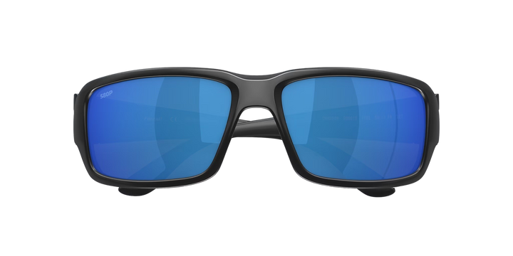 Costa Del Mar Fantail TF 01 OBMP Blackout Frame | Blue Mirror 580P Lens