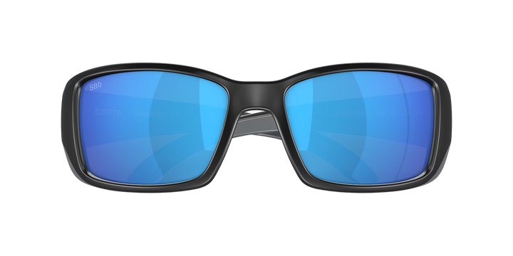 Costa Del Mar Blackfin Matte Black Frame | Blue Mirror 580G Lens