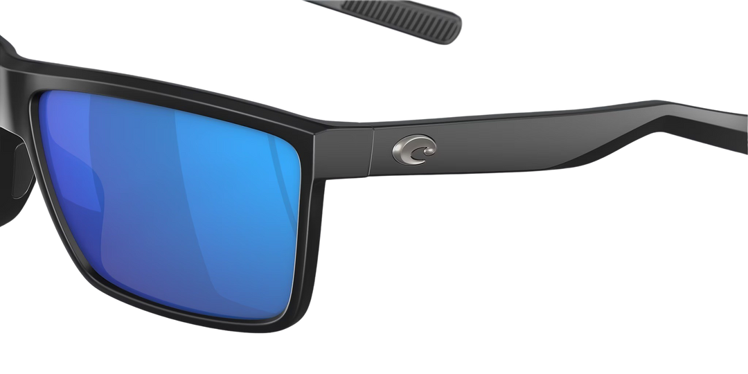 Costa Del Mar Rinconcito RIC 11 OBMGLP Matte Black Frame l Blue Mirror 580G Lens