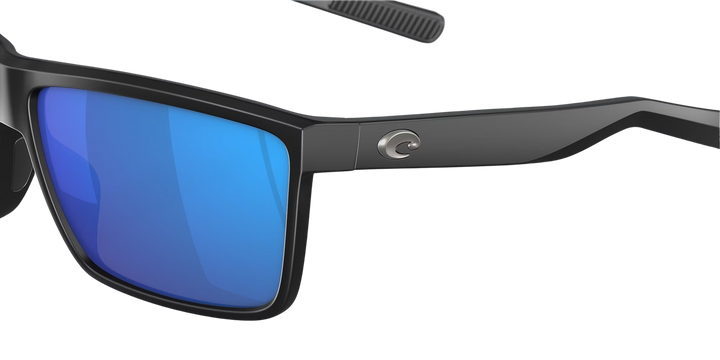 Costa Del Mar Rinconcito RIC 11 OBMGLP Matte Black Frame l Blue Mirror 580G Lens