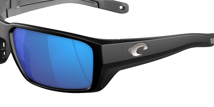 Costa Del Mar Fantail Pro 06S9079 907901 Matte Black Frame l Blue Mirror 580G Lens