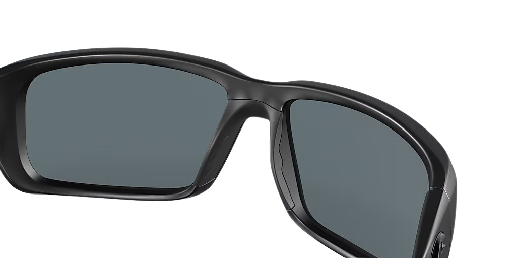 Costa Del Mar Fantail TF 01 OBMP Blackout Frame | Blue Mirror 580P Lens