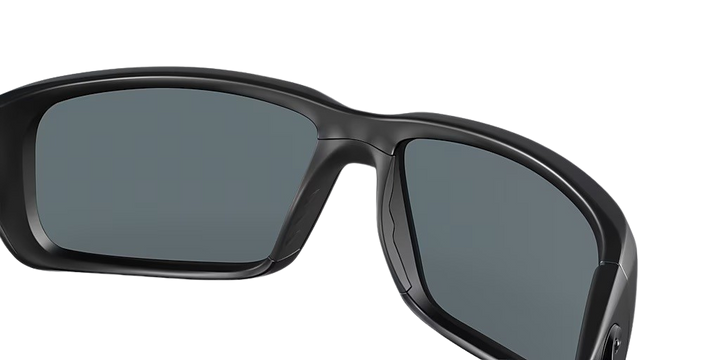 Costa Del Mar Fantail TF 01 OBMP Blackout Frame | Blue Mirror 580P Lens