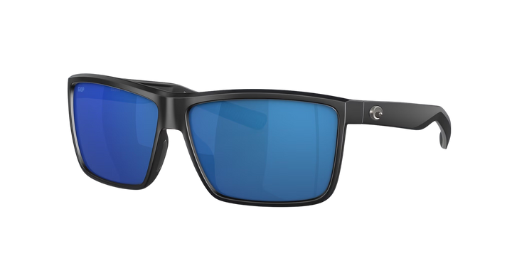 Costa Del Mar Rinconcito RIC 11 OBMP Matte Black Frame | Blue Mirror 580P Lens