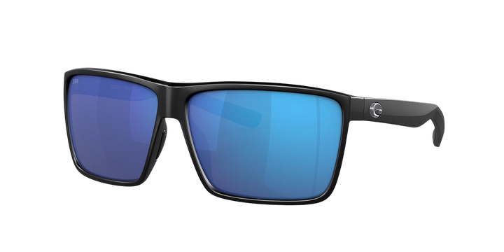 Costa Del Mar Rincon 6S9018 901835 Black Frame | Blue Mirror 580G Lens