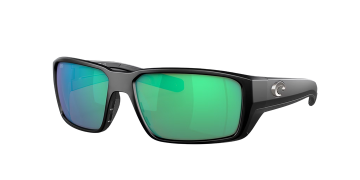 Costa Del Mar Fantail PRO 06S9079 907902 Matte Black Frame | Green Mirror 580G Lens