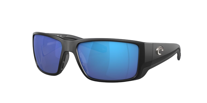 Costa Del Mar Blackfin Pro 06S9078 11 Matte Black Frame l Blue Mirror 580G Lens