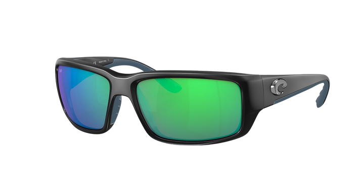 Costa Del Mar Fantail TF 11 OGMP Matte Black Frame | Green Mirror 580P Lens