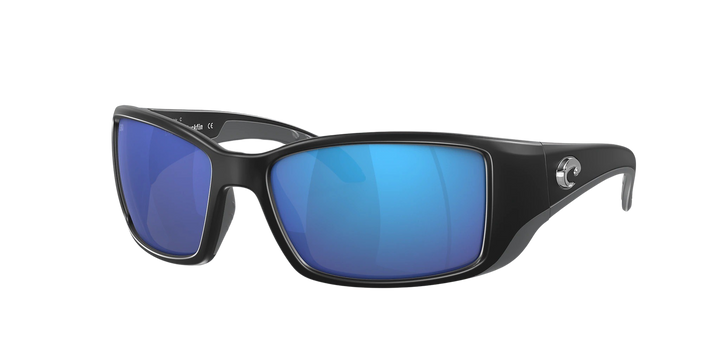 Costa Del Mar Blackfin Matte Black Frame | Blue Mirror 580G Lens