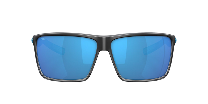 Costa Del Mar Rincon RIN 179 OBMGLP Matte Smoke Crystal Fade Frame | Blue Mirror 580G Lens