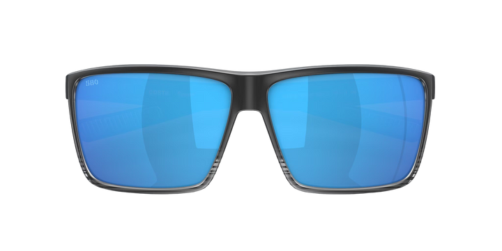 Costa Del Mar Rincon RIN 179 OBMGLP Matte Smoke Crystal Fade Frame | Blue Mirror 580G Lens