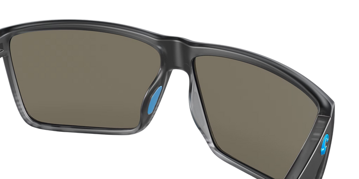 Costa Del Mar Rincon RIN 179 OBMGLP Matte Smoke Crystal Fade Frame | Blue Mirror 580G Lens