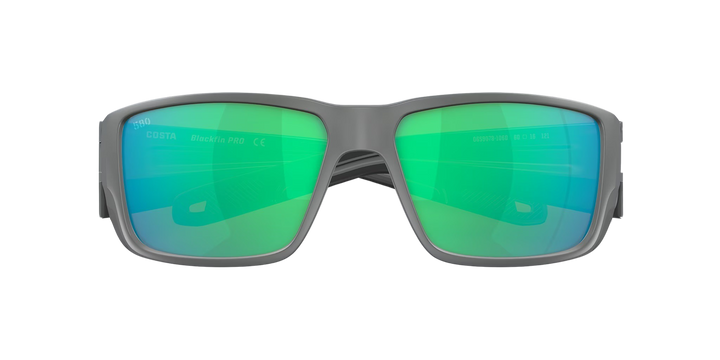 Costa Del Mar Blackfin Pro 06S9078 907810 Matte Gray Frame | Green Mirror 580G Lens