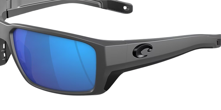 Costa Del Mar Fantail Pro 06S9079 907909 Matte Gray Frame l Blue Mirror 580G Lens