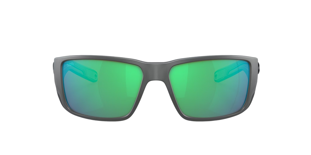 Costa Del Mar Blackfin Pro 06S9078 907810 Matte Gray Frame | Green Mirror 580G Lens