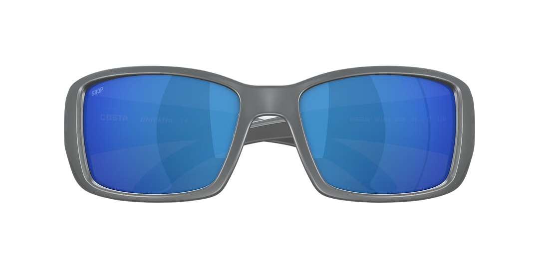 Costa Del Mar Blackfin BL 98 OBMP Matte Gray Frame | Blue Mirror 580P Lens