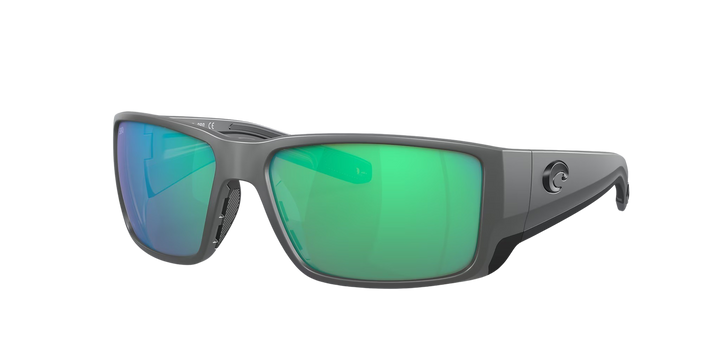 Costa Del Mar Blackfin Pro 06S9078 907810 Matte Gray Frame | Green Mirror 580G Lens