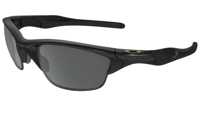 Oakley Half Jacket 2.0 OO9153-04 Polished Black Frame l Black Iridium Lens