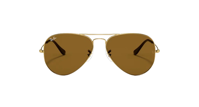 Ray Ban Aviator Large Metal Arista Frame l B-15 Brown Lens