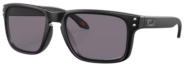 Oakley Holbrook OO9102-U055 Matte Black Frame l Prizm Grey Polarized Lens