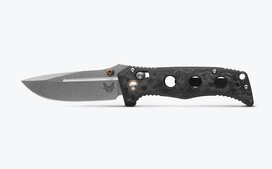 Benchmade Mini Adamas Marbled Carbon Fiber 273-03