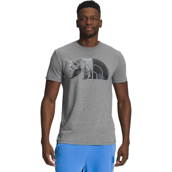 The North Face Men's Short Sleeve Triblend Bear Tee