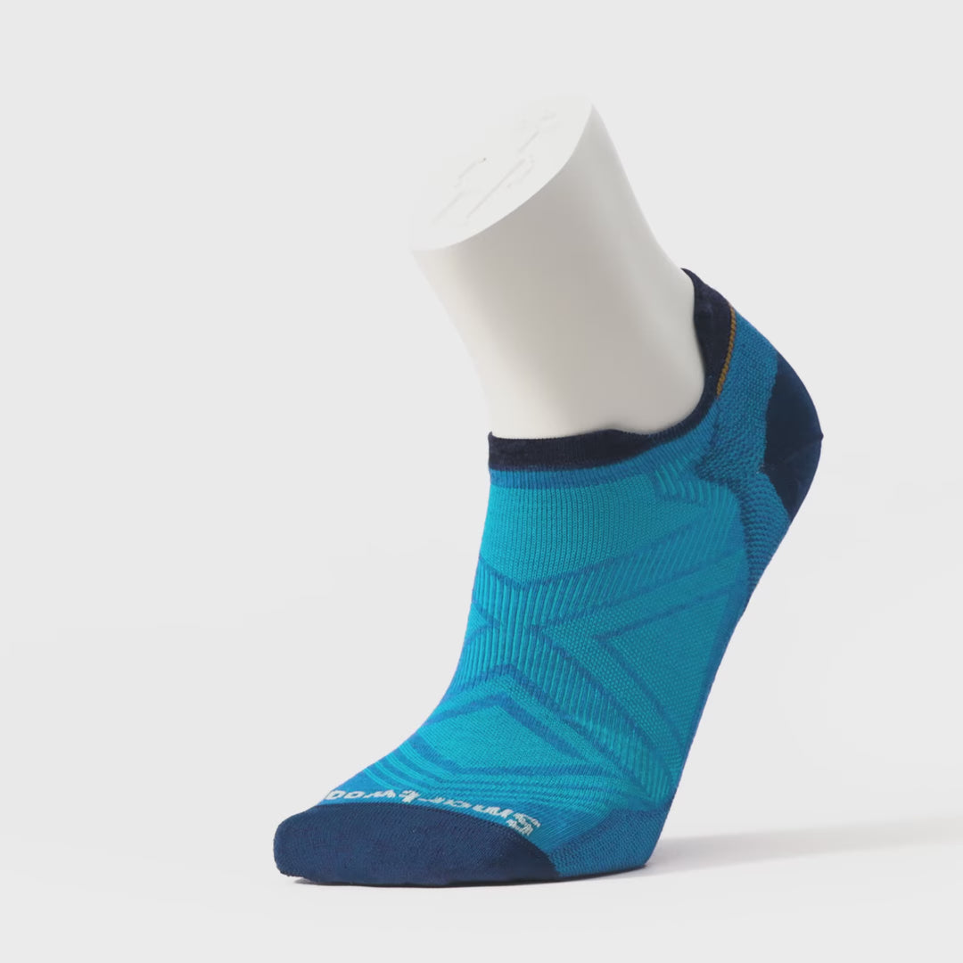 Smartwool Unisex Run Zero Cushion Low Ankle Sock