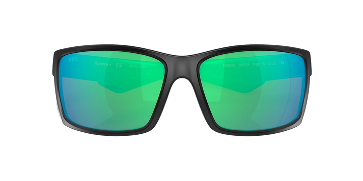 Costa Del Mar Reefton RFT 01 OGMGLP Blackout Frame | Green Mirror 580G Lens