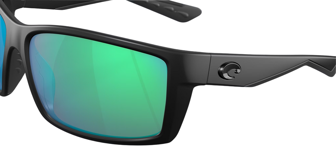 Costa Del Mar Reefton RFT 01 OGMGLP Blackout Frame | Green Mirror 580G Lens