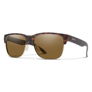 Smith Lowdown Split Matte Tortoise Frame l ChromaPop Polarized Brown Lens