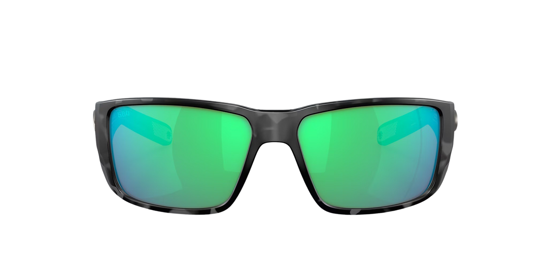 Costa Del Mar Blackfin PRO 6S9078 907813 60-16 Tiger Shark Frame | Green Mirror 580G Lens