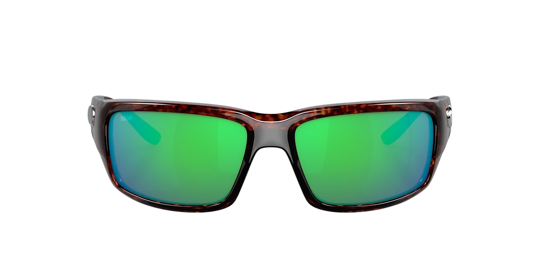 Costa Del Mar Fantail TF 10 OGMP Tortoise Frame | Green Mirror 580P Lens