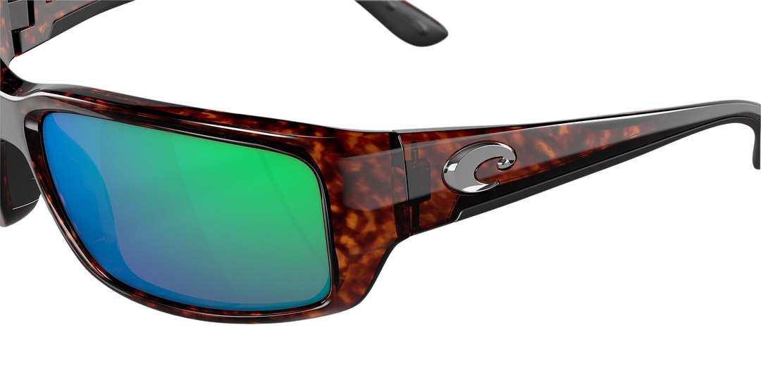 Costa Del Mar Fantail TF 10 OGMP Tortoise Frame | Green Mirror 580P Lens