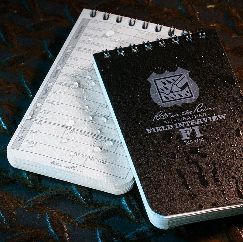 Rite in the Rain Field Interview Notebook N°104