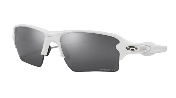 Oakley Flak 2.0 XL Sunglasses OO9188-7659 White | Prism Black Polarized