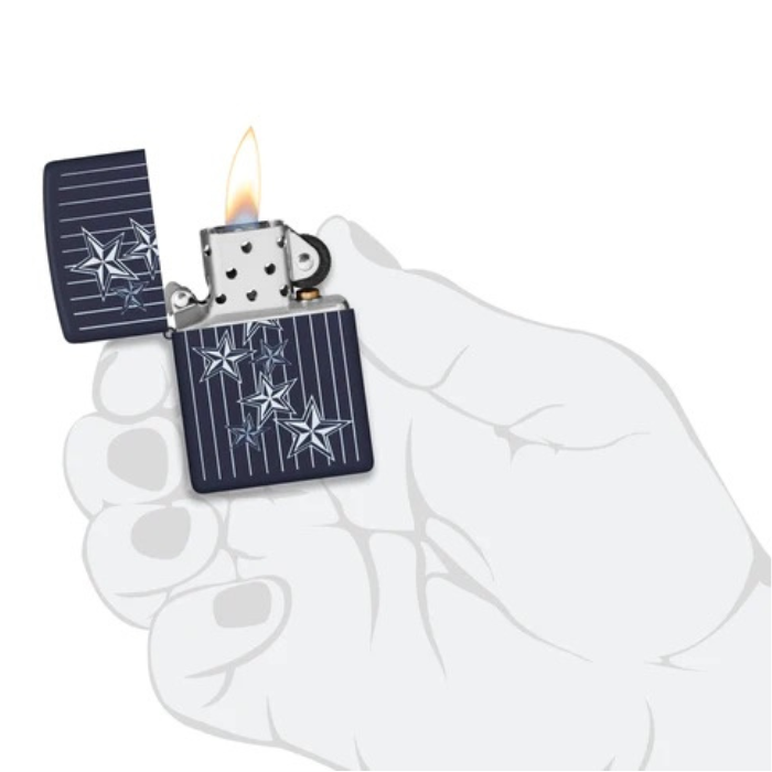 Zippo 48188 Americana Star Design Lighter