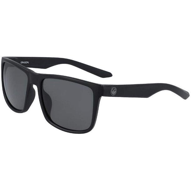 Dragon Meridien LL H20 5717-002 Matte Black Frame | Lumalens Smoke Polarized Lens