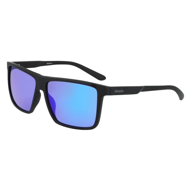 Dragon Sparrow LL Ion 5913-003 Matte Black Frame | Lumalens Blue Ion Lens