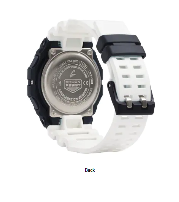 G-Shock GBX-100-7CR D Resin BT White