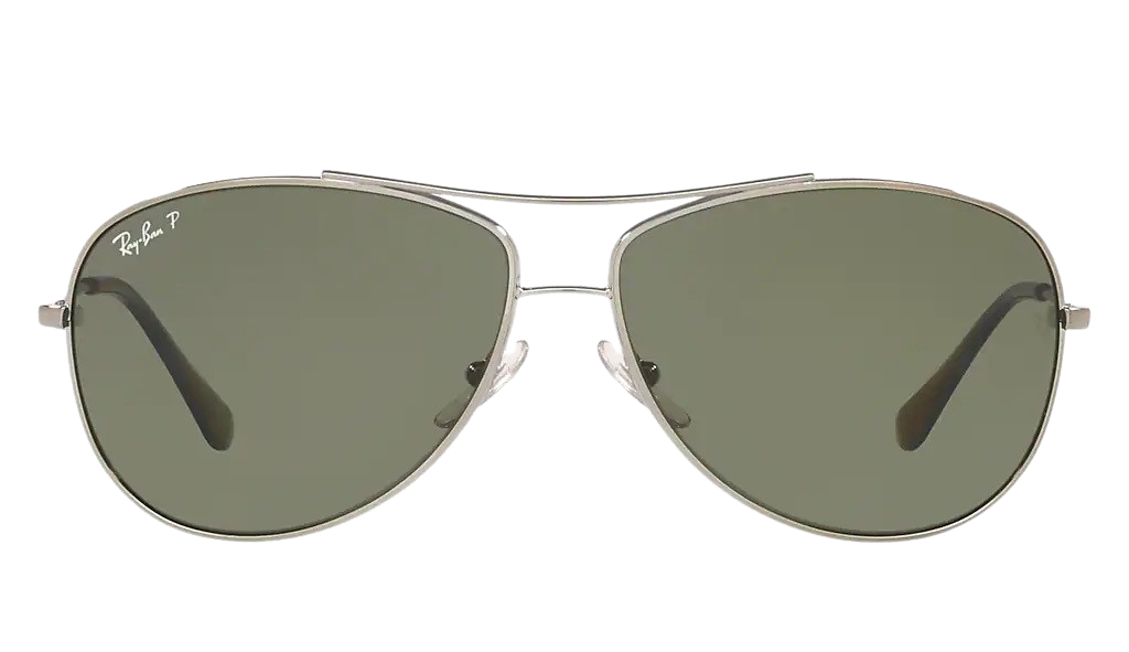 Ray-Ban RB3293 004/9A Grey Frame | Green Polarized Lens